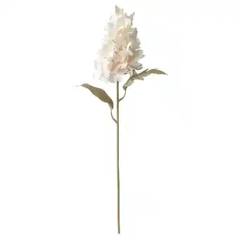 IKEA Witte kunstbloemenspray met groene steel en bladeren van gerecycled plastic aanbieding