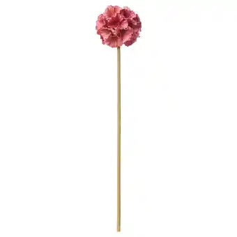 IKEA Roze kunstbloem, gouden steel, milieuvriendelijk, gerecycled plastic, ronde bloei aanbieding