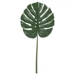 IKEA Groen kunstmatig tropisch blad, witte nerven, plastic aanbieding