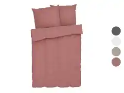 Lidl LIVARNO home Mousseline dekbedovertrek 240 x 220 cm aanbieding