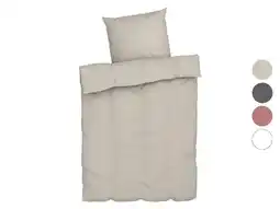 Lidl LIVARNO home Mousseline dekbedovertrek 140 x 200 cm aanbieding