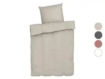 Lidl LIVARNO home Mousseline dekbedovertrek 140 x 200 cm aanbieding