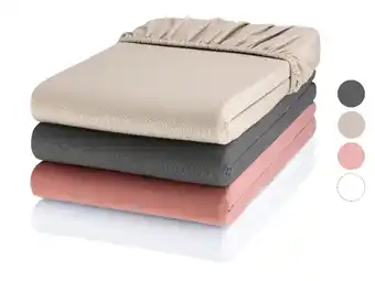 Lidl LIVARNO home Jersey hoeslaken 140-160 x 200 cm aanbieding