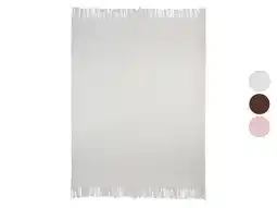 Lidl LIVARNO home Plaid 130 x 170 cm aanbieding
