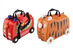 Lidl TOPMOVE Kinder koffer met zitje aanbieding