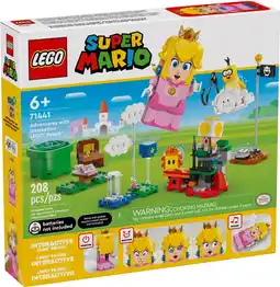 MediaMarkt Lego Super Mario 71441 Avonturen Met Interactieve Peach Bouwstenen aanbieding