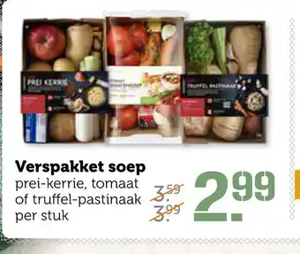 Coop Verspakket soep aanbieding