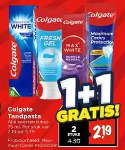 Vomar Voordeelmarkt Colgate Tandpasta aanbieding