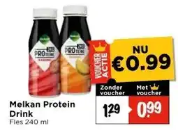 Vomar Voordeelmarkt Melkan Protein Drink aanbieding
