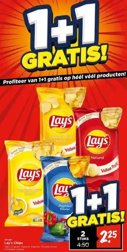 Vomar Voordeelmarkt Lay's Chips aanbieding