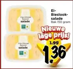 Vomar Voordeelmarkt Ei- Bieslook- salade aanbieding