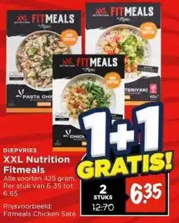 Vomar Voordeelmarkt XXL Nutrition Fitmeals aanbieding