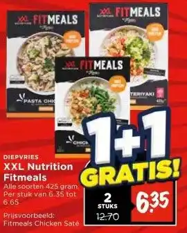 Vomar Voordeelmarkt XXL Nutrition Fitmeals aanbieding