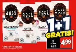 Vomar Voordeelmarkt Café Nova Capsules aanbieding
