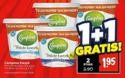 Vomar Voordeelmarkt Campina Kwark aanbieding