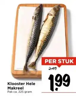 Vomar Voordeelmarkt Klooster Hele Makreel aanbieding