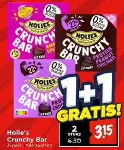 Vomar Voordeelmarkt Holie's Crunchy Bar aanbieding