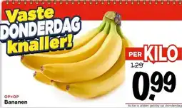 Vomar Voordeelmarkt Bananen aanbieding