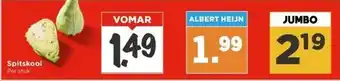 Vomar Voordeelmarkt Spitskool aanbieding