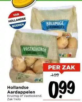 Vomar Voordeelmarkt Hollandse Aardappelen aanbieding