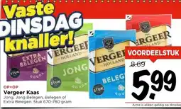 Vomar Voordeelmarkt Vergeer Kaas aanbieding