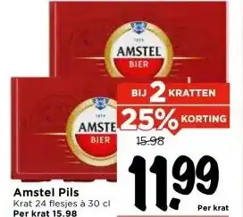 Vomar Voordeelmarkt Amstel Pils aanbieding