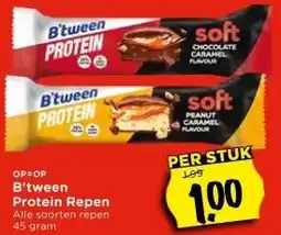Vomar Voordeelmarkt B'tween Protein Repen aanbieding