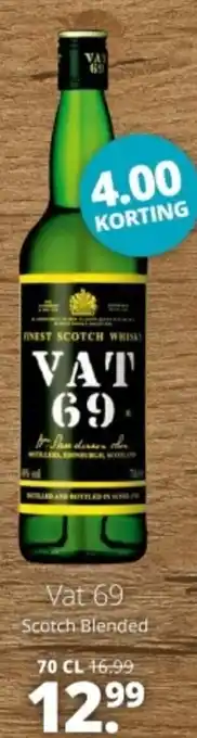 Mitra Vat 69 Scotch Blended aanbieding