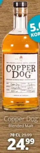 Mitra Copper Dog Blended Malt aanbieding