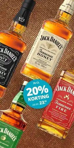 Mitra JACK DANIELS aanbieding