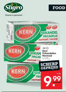 Sligro Kern Frikandellen Normaal aanbieding