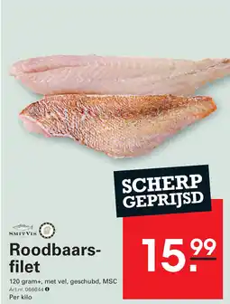 Sligro Roodbaars filet aanbieding