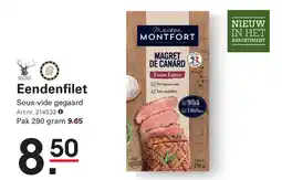 Sligro Eendenfilet aanbieding
