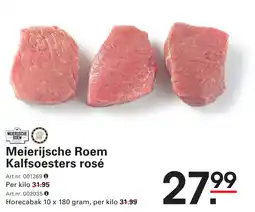 Sligro Meierijsche Roem Kalfsoesters rosé aanbieding