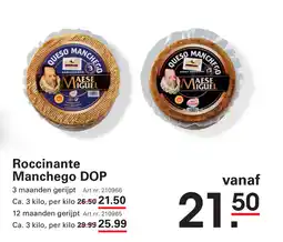 Sligro Roccinante Manchego DOP aanbieding