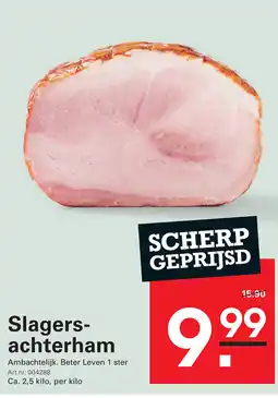 Sligro Slagers achterham aanbieding