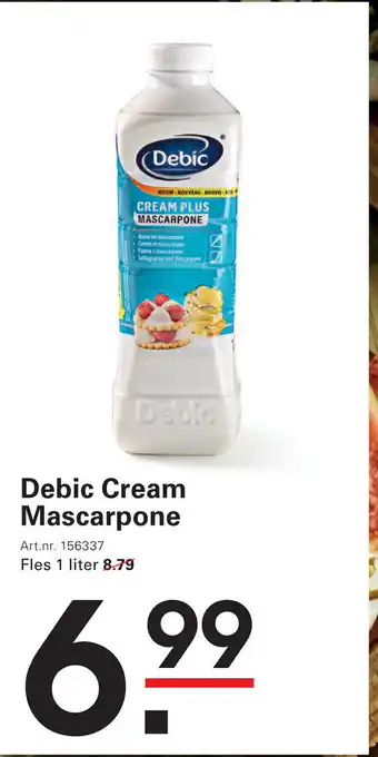 Sligro Debic Cream Mascarpone aanbieding