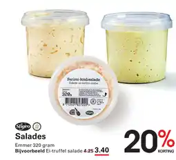 Sligro Salades aanbieding
