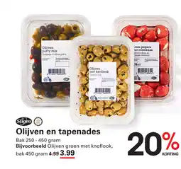 Sligro Olijven en tapenades aanbieding