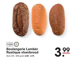 Sligro Boulangerie Lambèr Rustique vloerbrood aanbieding