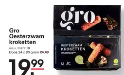 Sligro Gro Oesterzwam kroketten aanbieding