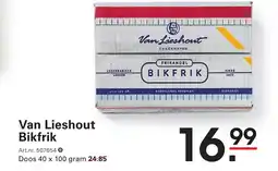 Sligro Van Lieshout Bikfrik aanbieding