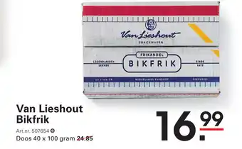 Sligro Van Lieshout Bikfrik aanbieding