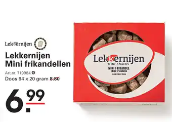 Sligro Lekkernijen Mini frikandellen aanbieding