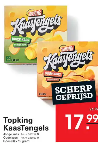 Sligro Topking KaasTengels aanbieding