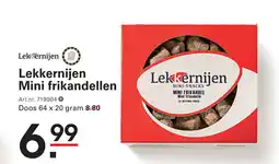 Sligro Lekkernijen Mini frikandellen aanbieding