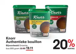 Sligro Knorr Authentieke bouillon aanbieding