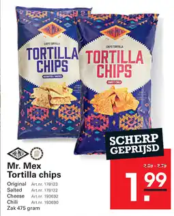 Sligro Mr. Mex Tortilla chips aanbieding