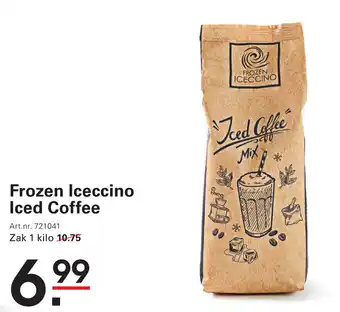 Sligro Frozen Iceccino Iced Coffee aanbieding