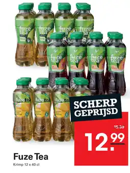 Sligro Fuze Tea aanbieding